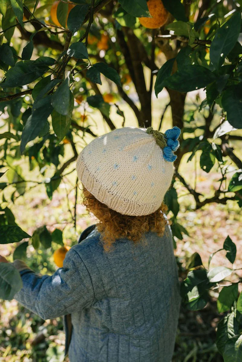 Beanie | Bluebell - Cream - Image 5