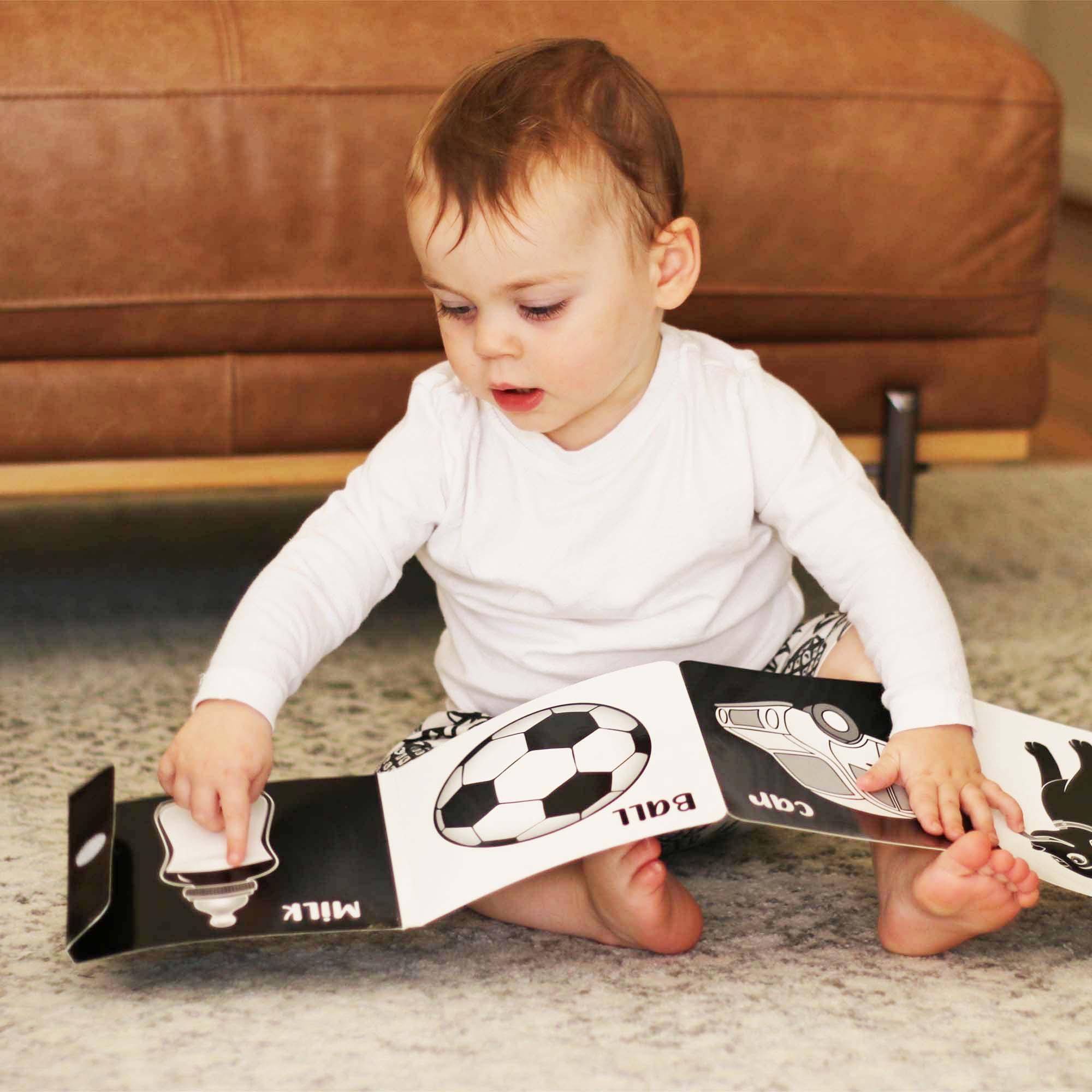 Black and White Baby Book | Welcome To The World Little One - Image 6