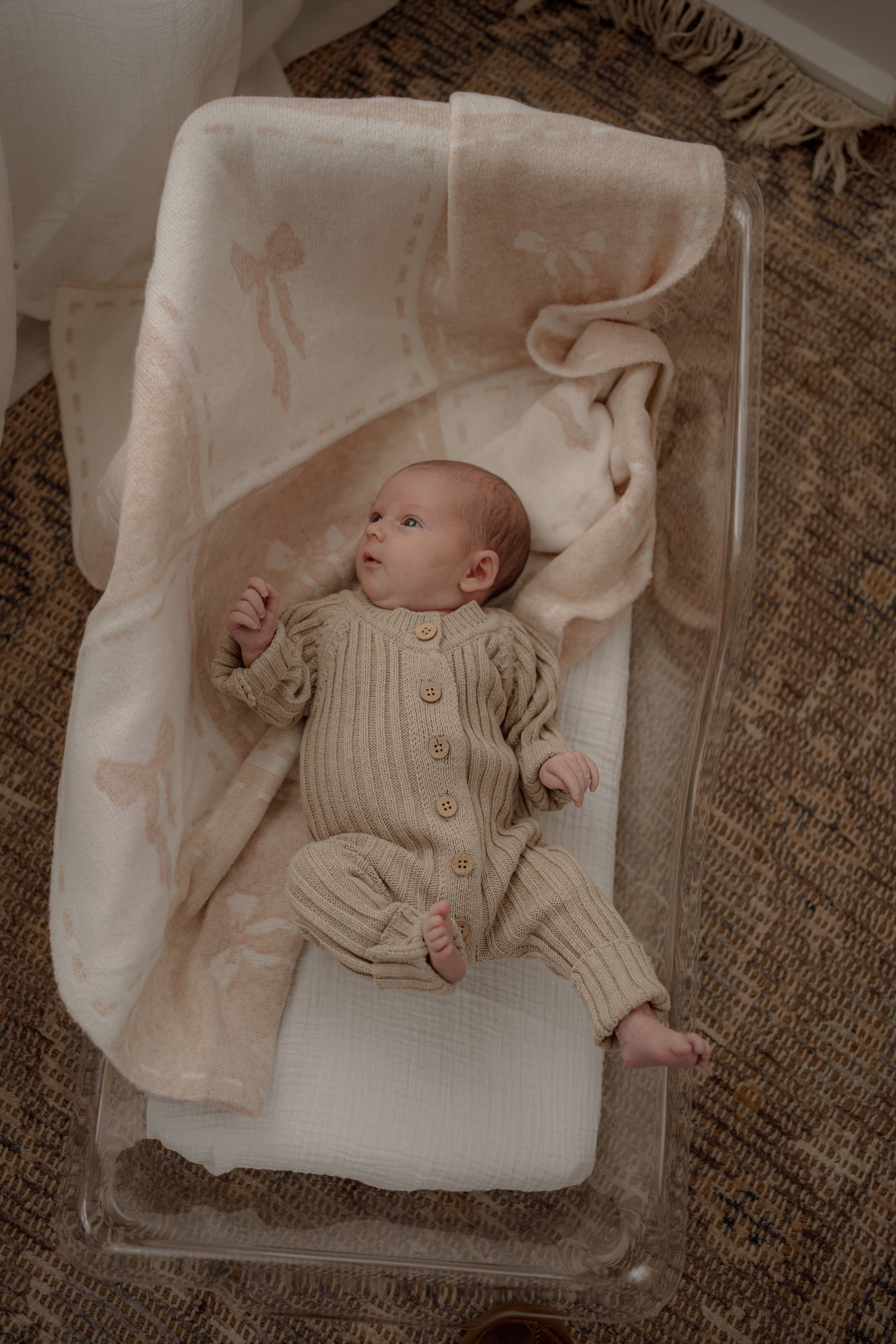 Blanket | Knitted - Bow Peep - Image 3