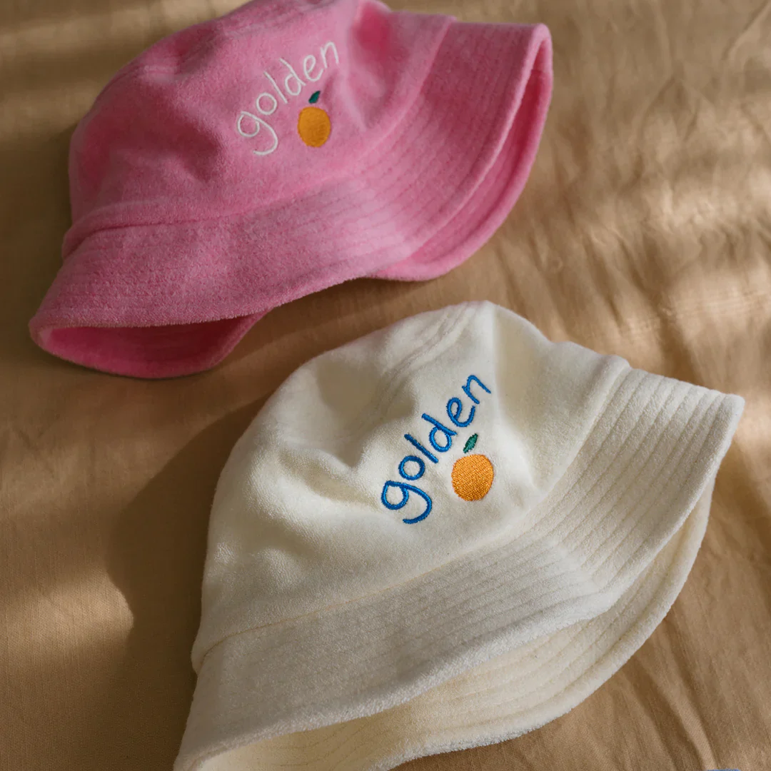 Bucket Hat | Retro Ciao Golden Pesci - Strawberry - Image 11