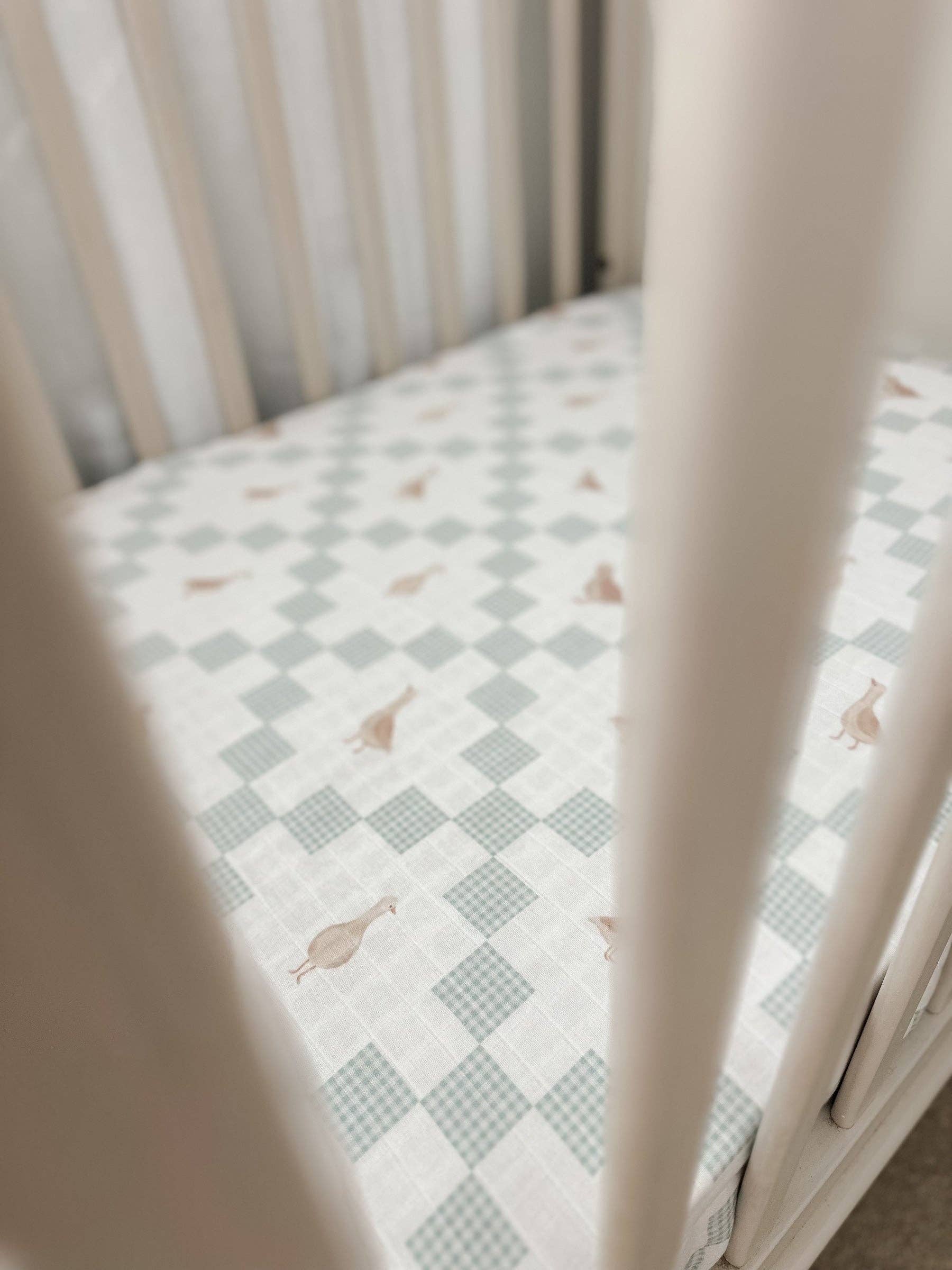 Fitted Cot Sheet | Goosey Gander - Image 2