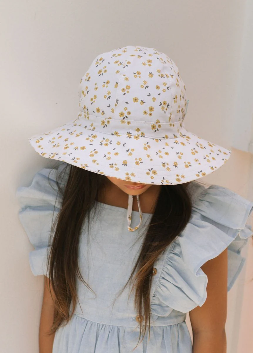 Hat | Wide Brim - Amber Blooms - Image 6
