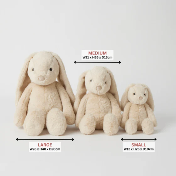 Large Bunny - Beige - Image 2