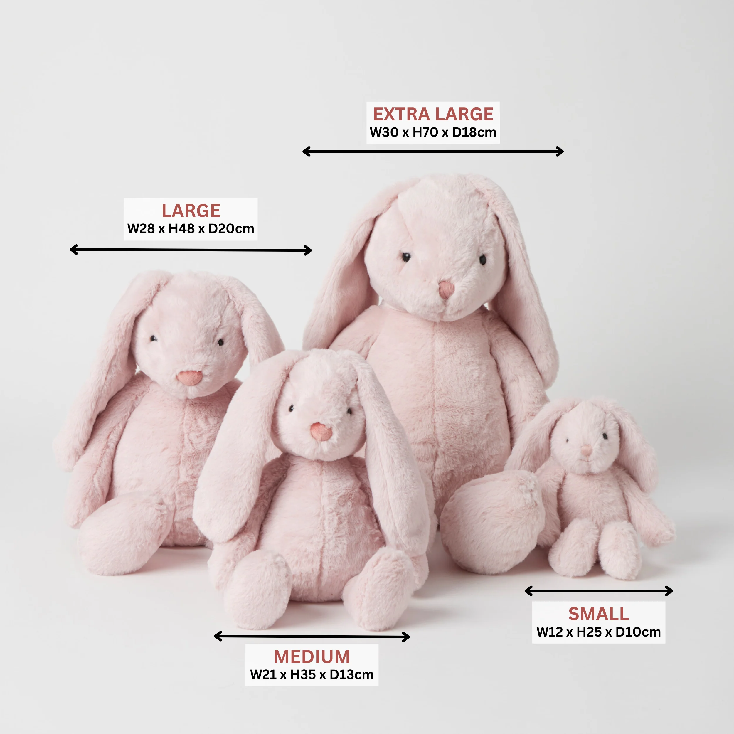 Large Bunny - Pink - Image 2