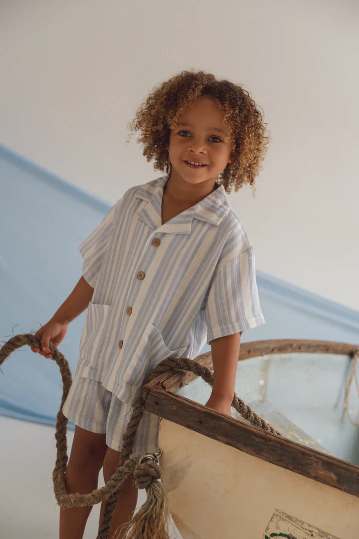 Linen Shirt | Blue Summer - Image 2