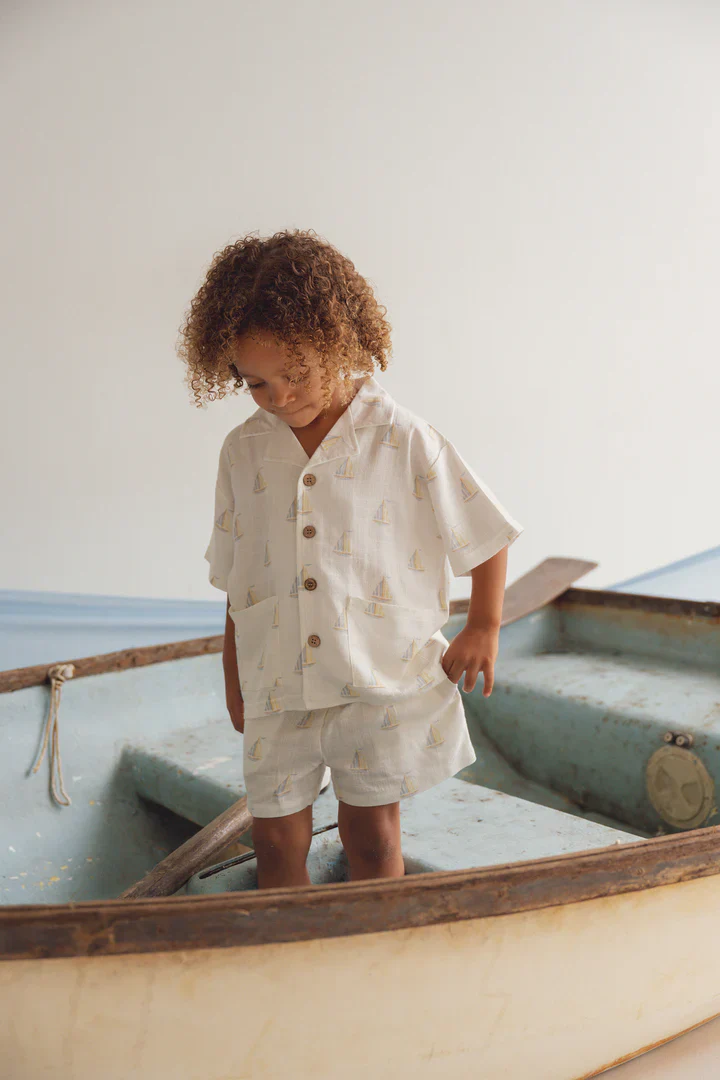 Linen Shirt | Sailboat - Image 3