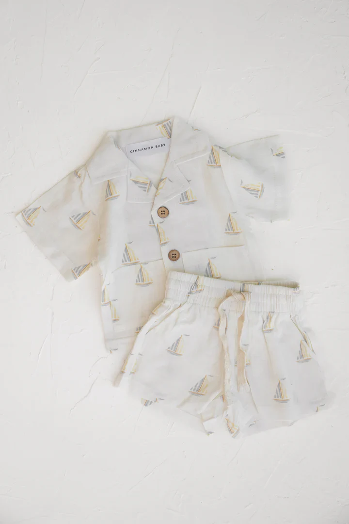 Linen Shirt | Sailboat - Image 6