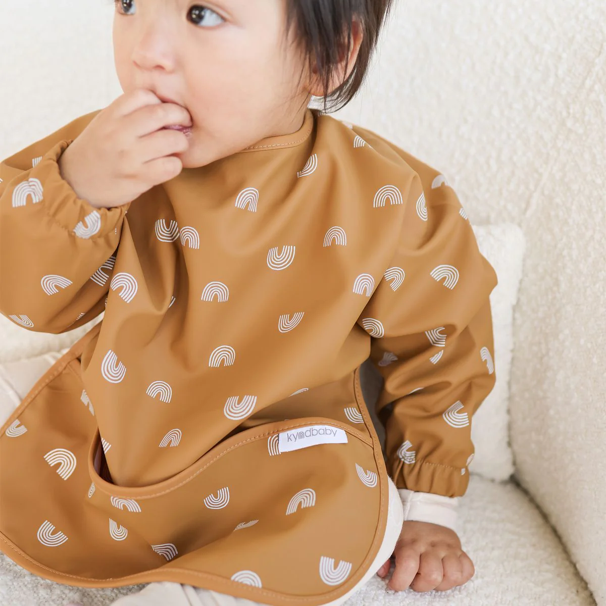 Messy Bib - Caramel Rainbow - Image 2