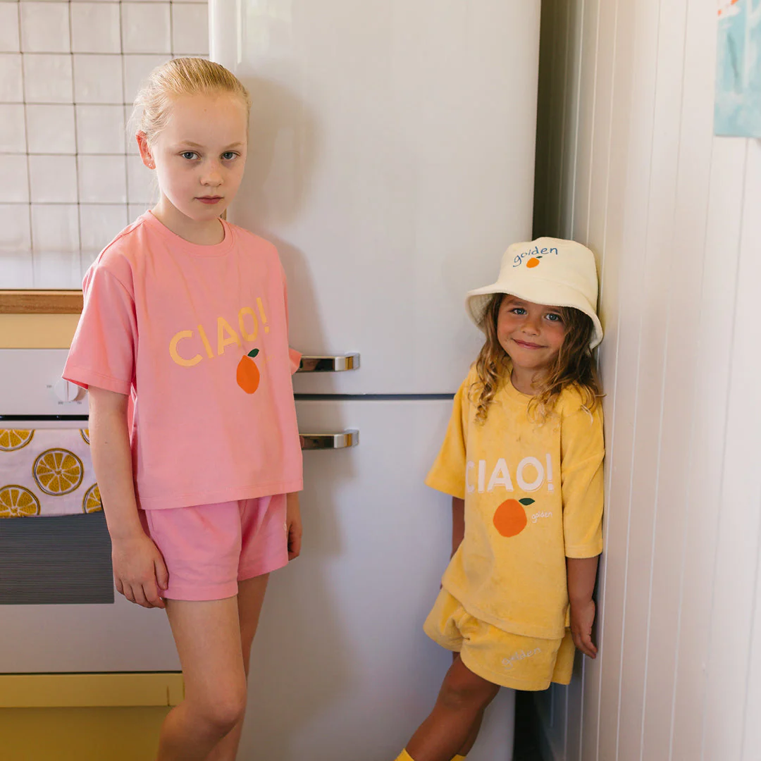 Mid Sleeve Tee | Ciao - Pink Icing - Image 4