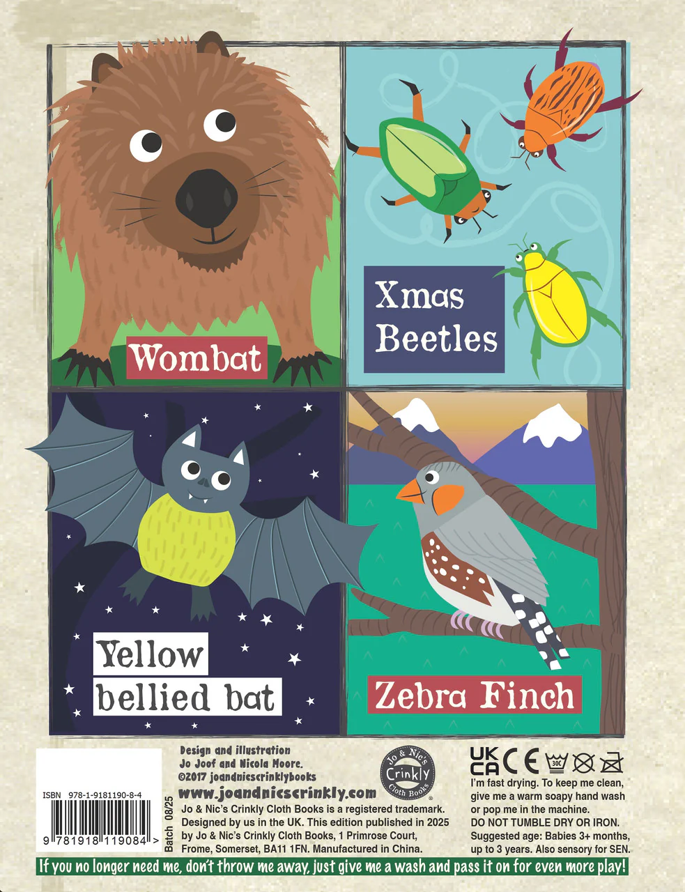 Nursery Times | Crinkly Newspaper - A-Z Aussie Animals - Image 3