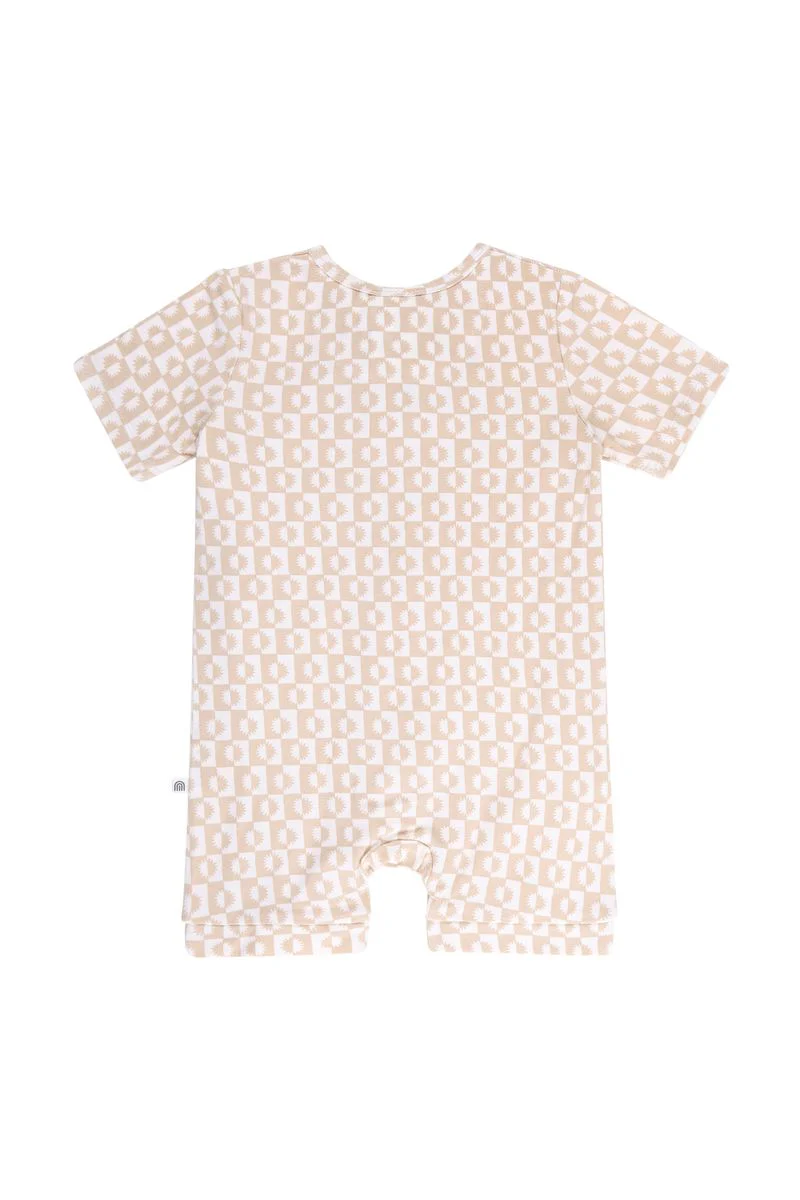 Onesie | Day or Night Short Sleeve - Neutral Sunrise - Image 2