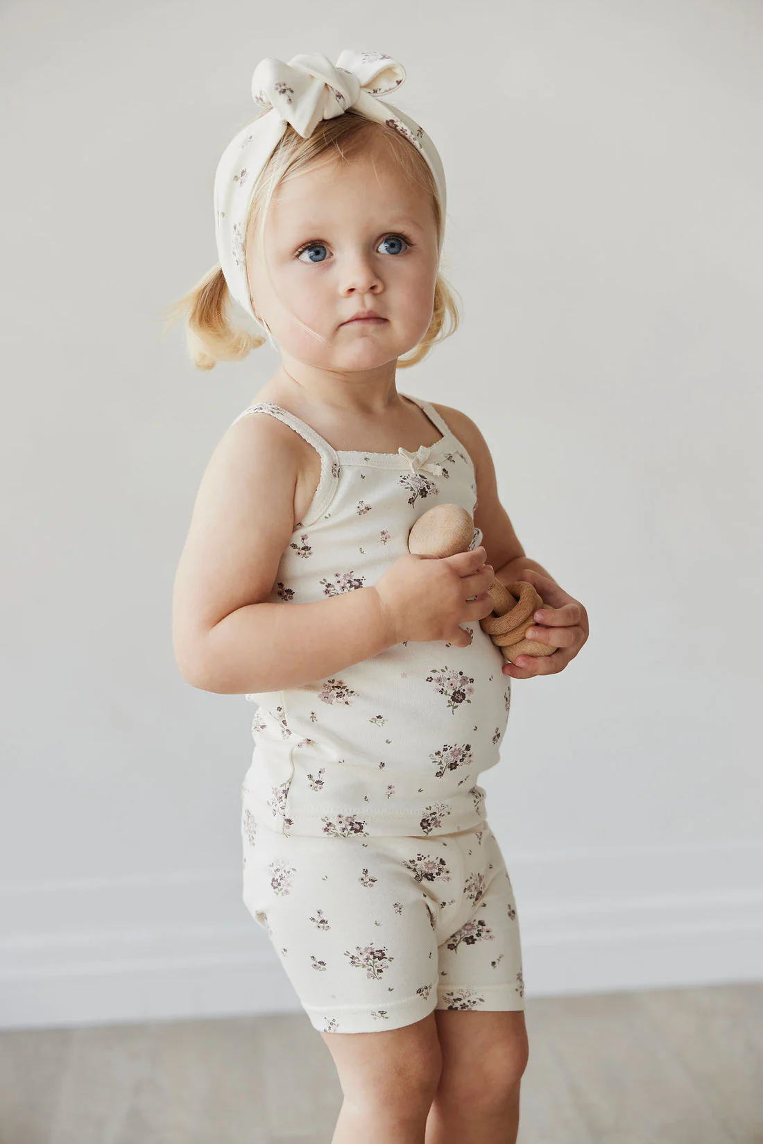Bike Shorts | Organic - Lauren Floral - Image 3