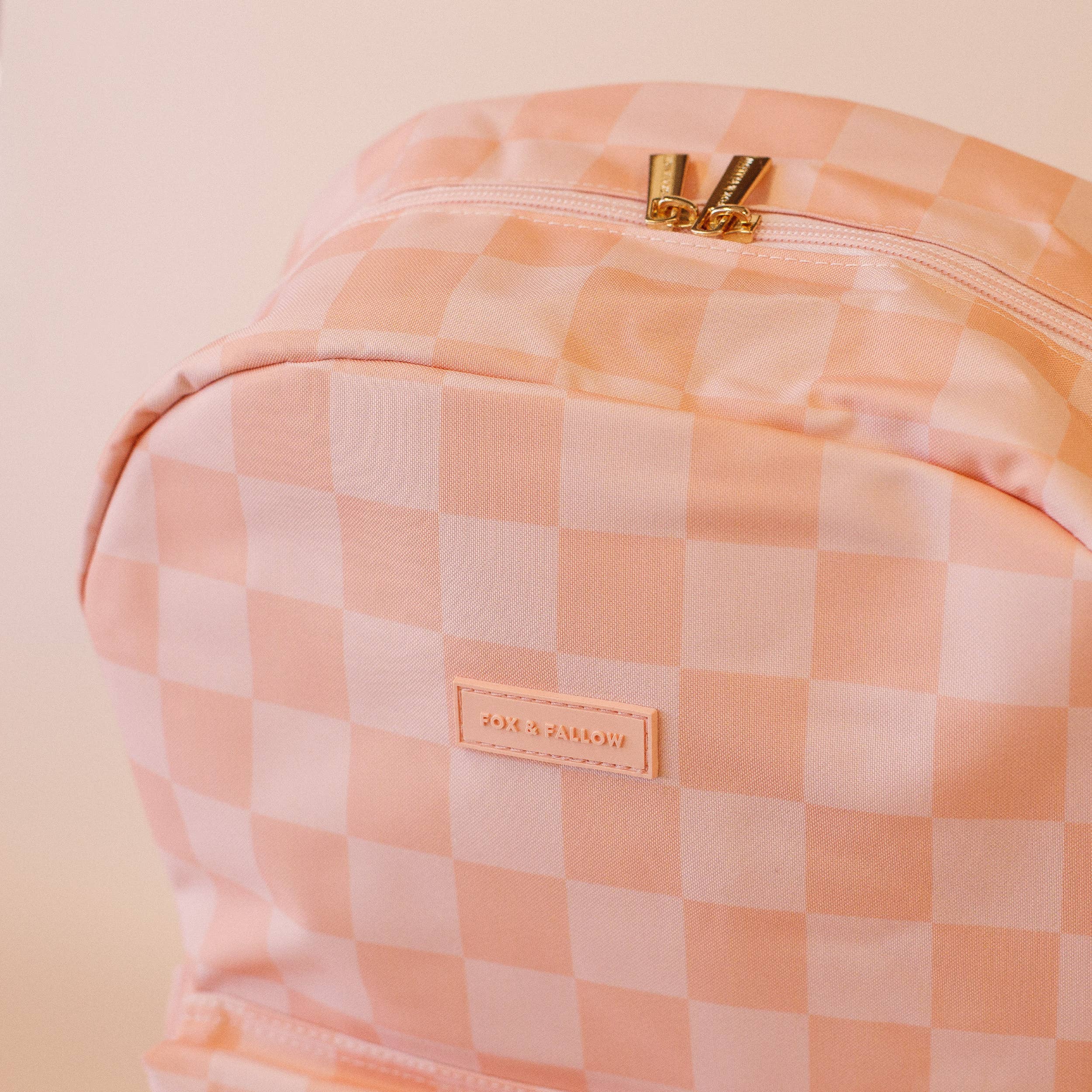 Backpack | Peach Check - Image 6