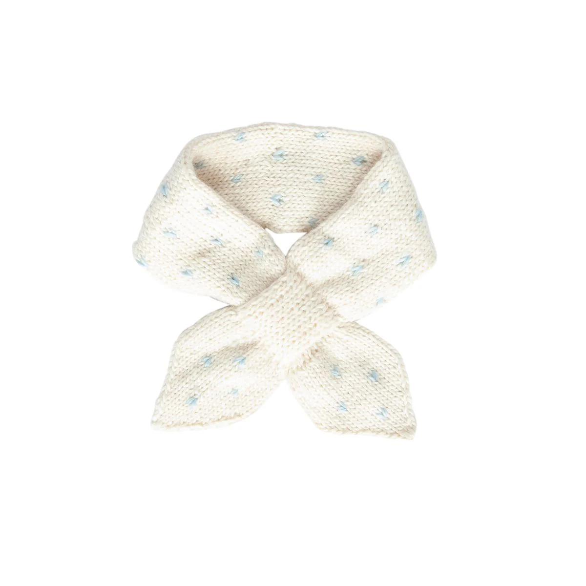 Scarf | Crossover - Bluebell Cream