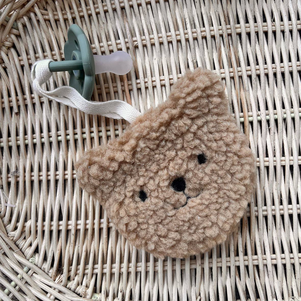 Dummy Comforter | Sherpa Bear - Caramel - Image 2