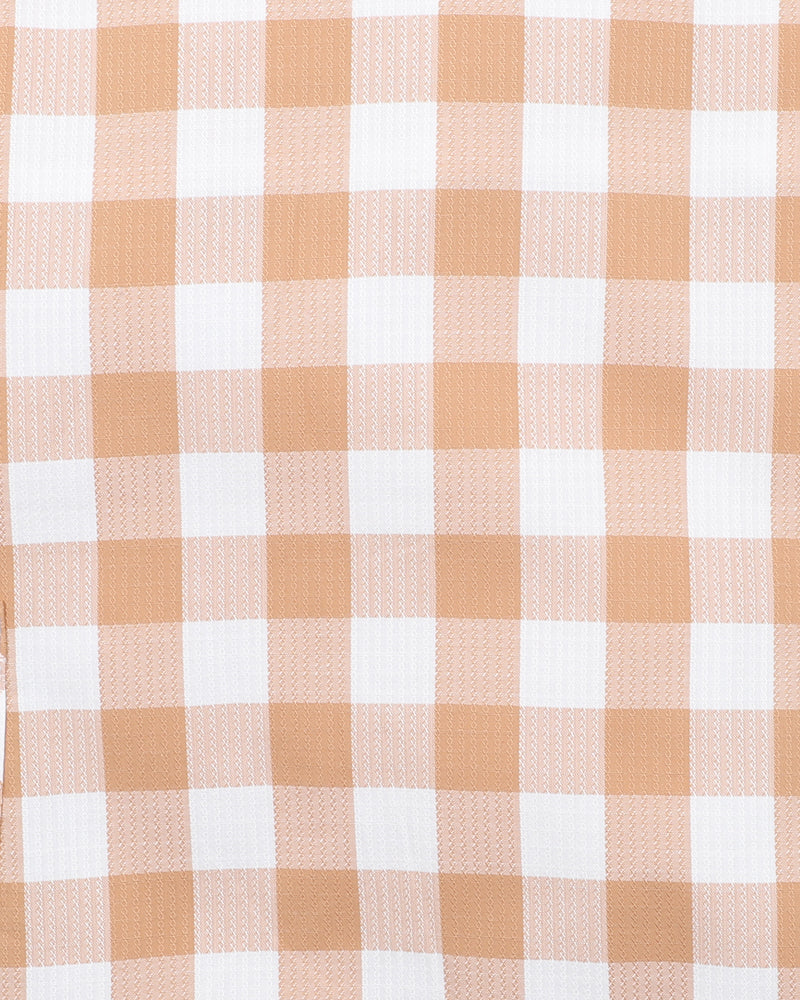 Shorts | Lion - Caramel Check - Image 5