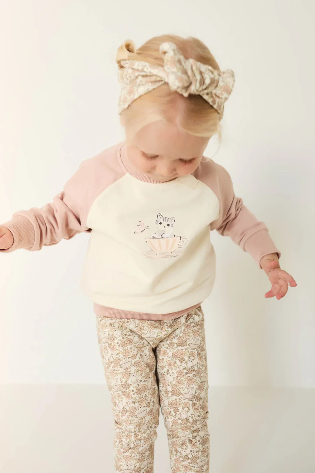 Sweatshirt | Moon's Garden - Dusky Rose - Image 3