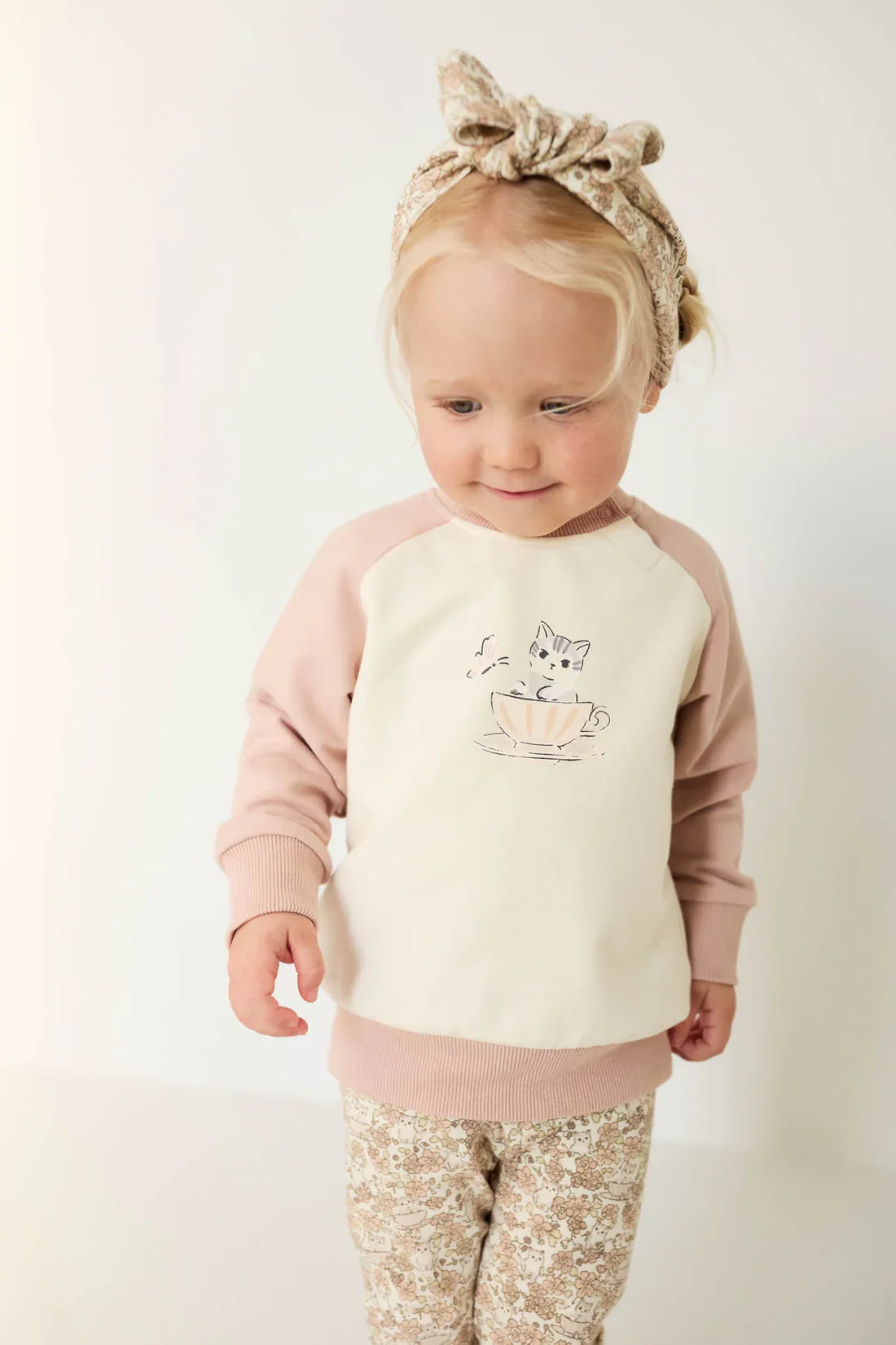 Sweatshirt | Moon's Garden - Dusky Rose - Image 4
