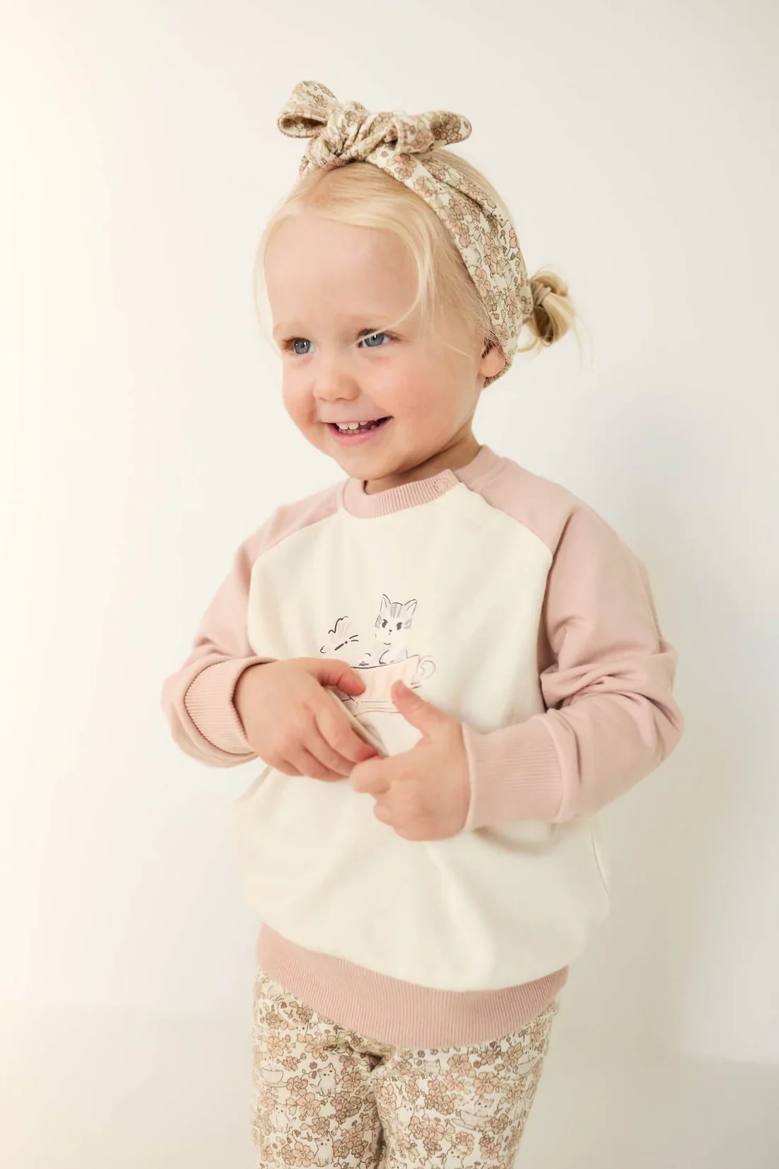 Sweatshirt | Moon's Garden - Dusky Rose - Image 5