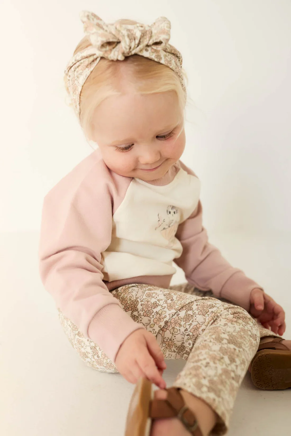 Sweatshirt | Moon's Garden - Dusky Rose - Image 6