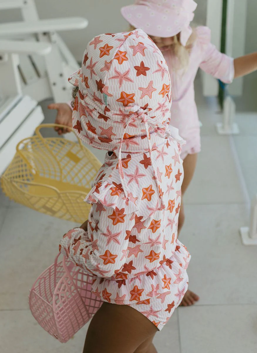 Swim Hat | Flap - Starfish - Image 4
