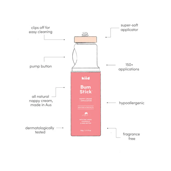 The Bum Stick - No Mess Nappy Cream - Image 3