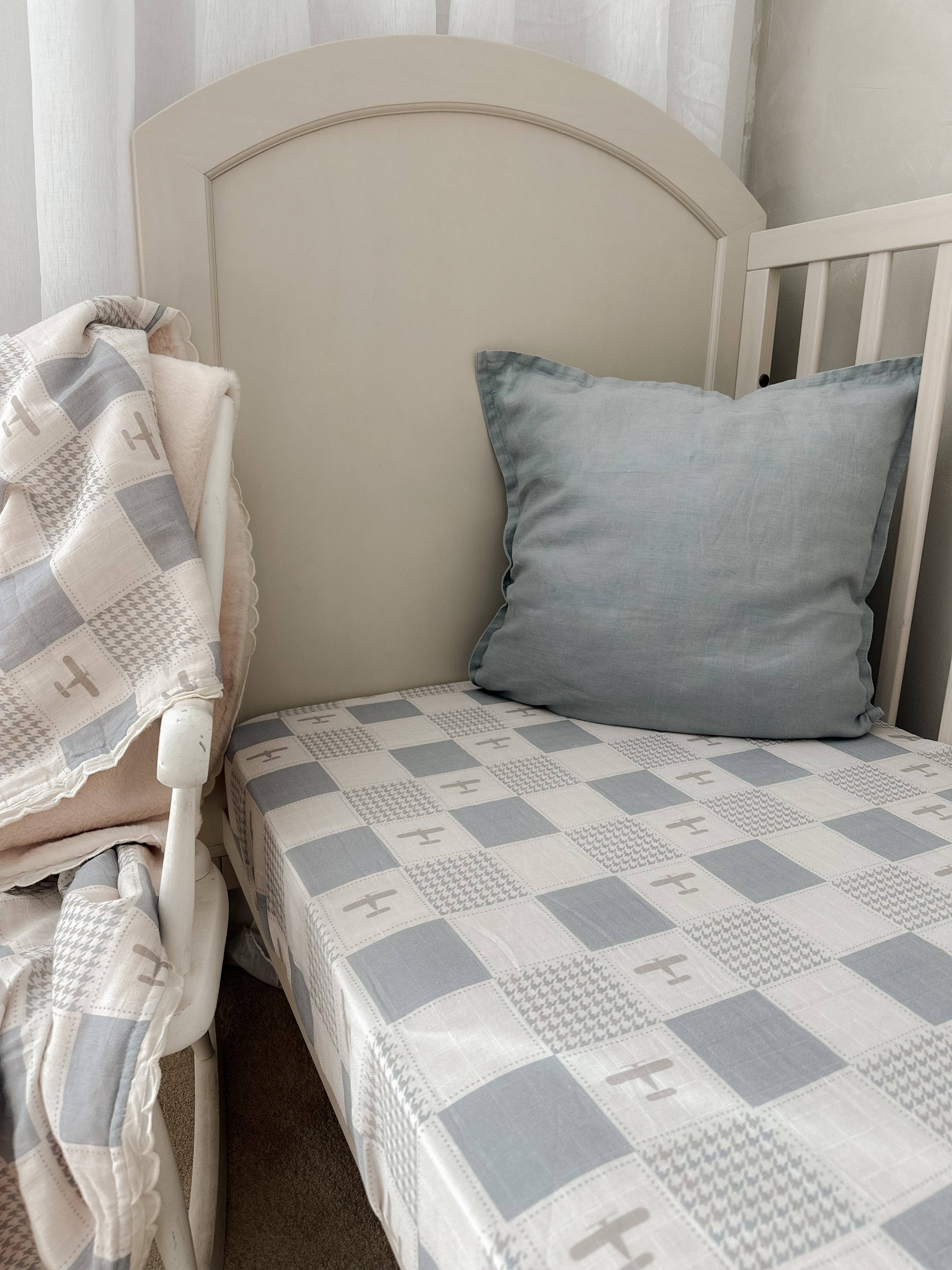 Fitted Cot Sheet | Wright Flyer - Image 3