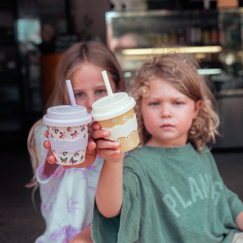 Babychino Cup | 4oz - Yellow Daisy - Image 7